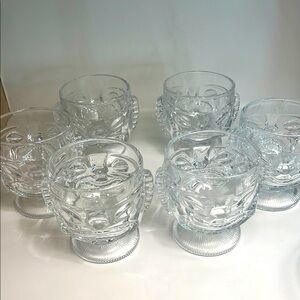 Tiki Time! Six Hawaiian Tiki Goblets happy/angry double sided cocktail glasses.